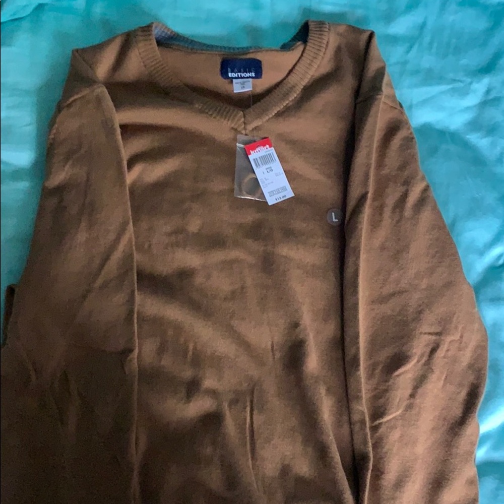 Basic edition brown sweater